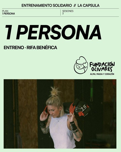 Entrenamiento Solidario – 1 Persona (Pareja Asignada)