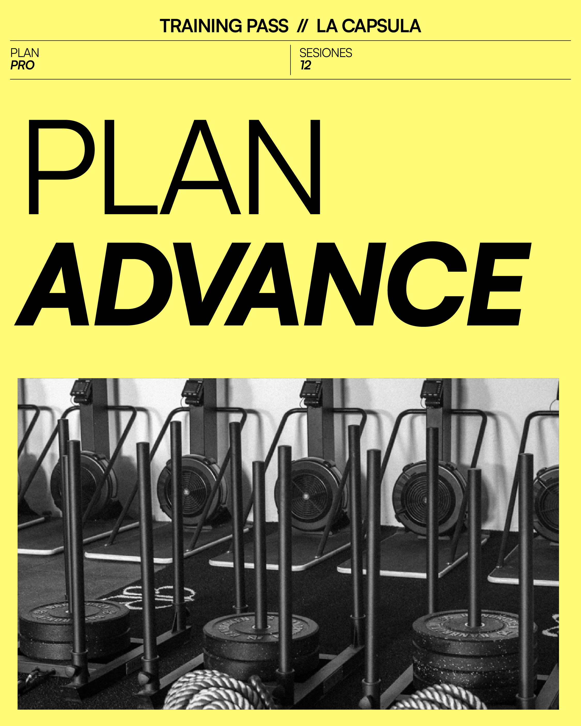 Plan Advance 12 sesiones